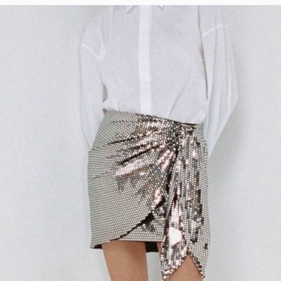 NWT Zara Skirt size:XS - Picture 2 of 10